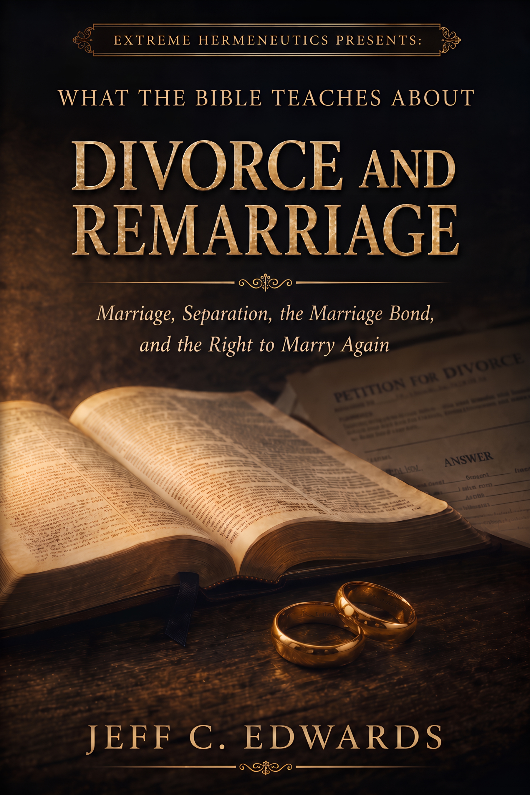 What the Bible Teaches About Divorce and Remarriage book cover